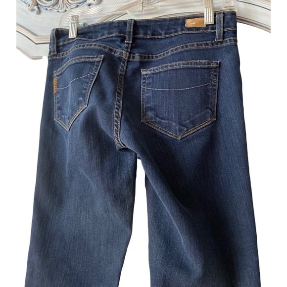 Paige Verdugo Jegging Blue Dark Wash womens size 28 - Picture 3 of 6